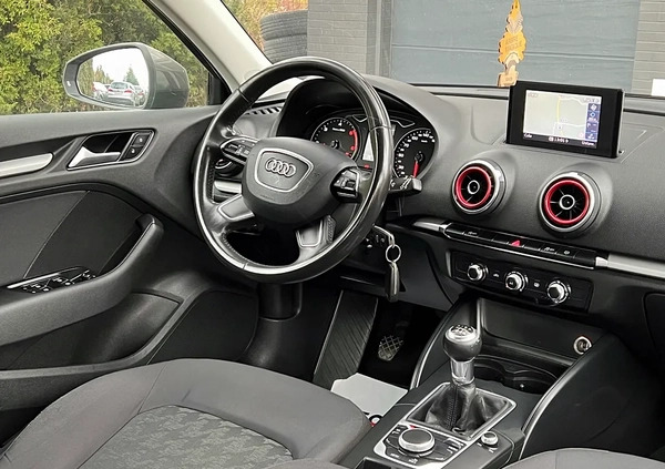 Audi A3 cena 43900 przebieg: 214000, rok produkcji 2013 z Świątniki Górne małe 704